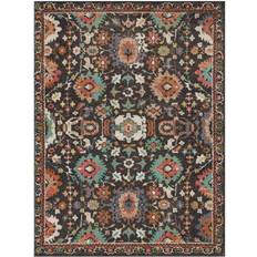 Carpets & Rugs Mohawk Home Norwood Floral Ornamental Gray, Black, Blue