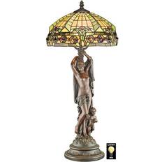 Design Toscano Indoor verdigris Lucina, Goddess Table Lamp