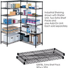 SAFCO Industrial Wire Extra Shelving System