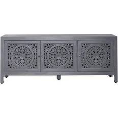 TV Benches on sale Marisol Weathered Soft Wash TV Bench