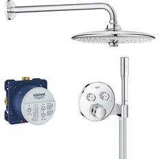 Intégré Ensembles de Douche Grohe Grohtherm SmartControl Set 34744000 Chrome Chrome