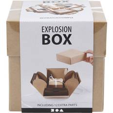 Håndtverk Creativ Company Explosion Box Natural