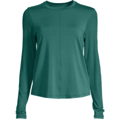 Casall T-shirts Casall Delight Long Sleeve Crew Neck - Garden Green