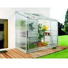 Väggväxthus på rea Vitavia Ida 3.3m² Aluminium Polycarbonate