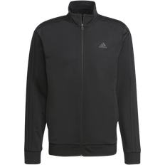 Adidas Men Sweaters Adidas Essentials Warm-Up 3-Stripes Track Jacket Men - Black