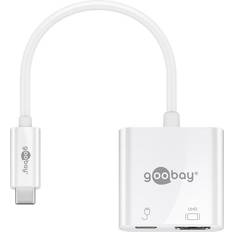 Wentronic USB C - HDMI/USB C PD M-F Adpater