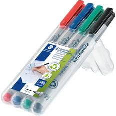 Rouge Feutres Staedtler Lumocolor Non Permanent Pen 316 F 0.6mm 4-pack