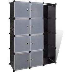 VidaXL Clothing Storage vidaXL Modular Wardrobe 14.6x59.1"