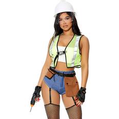 Forplay Under Construction Worker Costume M/L