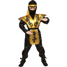 Ninja deluxe Dress Up America Deluxe Ninja-kostymset för barn