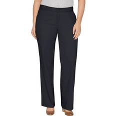 Suit Pants - Women Dickies Women's Relaxed Fit Pants Plus Size - Black