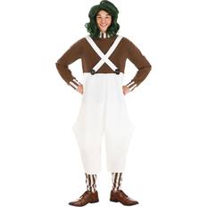 Willy wonka costume Jerry Leigh Adult Willy Wonka Oompa Loompa Costume Brown/White