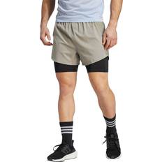 Beige - Laufen Shorts adidas D4R Funktionsshorts Herren