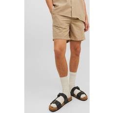 Jack & Jones Stoffshorts 12234697 Beige Loose Fit