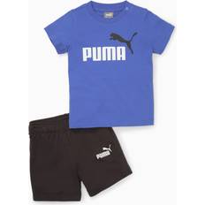 Puma Unisex Kinder Minicats T-Shirt und Shorts Jogginganzug, Royal Sapphire