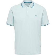 Selected Homme Kortärmad Pikétröja Grön