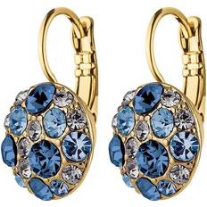 Dyrberg/Kern Blost Earrings - Gold/Blue