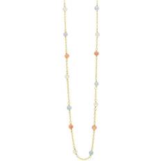 Susanne Friis Bjørner Halsband 18 kt - Gold/Multicoloured