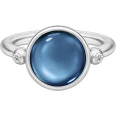 Julie Sandlau Prime Ring Silver Sapphire Blue