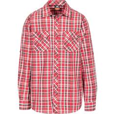 Trespass Men's Checked Shirt Collector Red