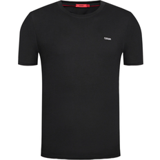 HUGO BOSS Dero222 Logo Print Cotton Jersey T-shirt - Black