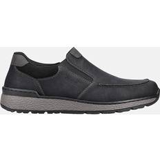 Rieker sneakers herre Rieker Hverdagssko med sporty loafer-look Sort