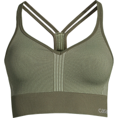 Donna - Yoga Abbigliamento Casall Seamless Sports Top - Northern Green