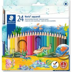 Lápices acuarelables Staedtler Noris Aquarell 144 10 Watercolour Pencil 24-pack