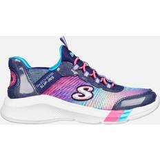 Skechers Navy Dreamy Lites Girls Junior Trainers