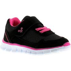 Focus Girl's Nina Kids Trainers Black/Pink