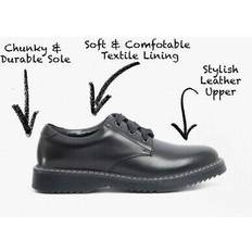 Start-rite Impact Leather School Shoes - Black