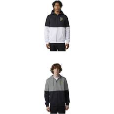 Fox hoody Fox X KAWI ZIP Fleece Pullover schwarz-weiss