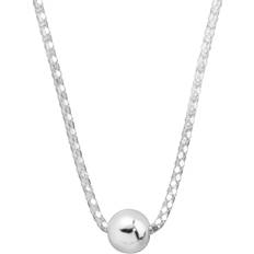 Silpada Silpada 'Atrani' Beaded Station Necklace in Sterling Silver, 14.5" 2"