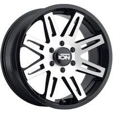 Ion Wheels 142 20x9 with 6 135 Bolt Pattern Black/Machined