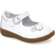 White Low Top Shoes Children's Shoes Stride Rite Girls Holly Leather Shoes Patent Patent