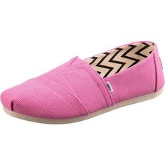 Mujer - Rosa Zapatos bajos Toms Alp Heritage Cotton Canvas Slip-On - Pink Female