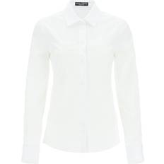 Dolce & Gabbana Herren Hemden Dolce & Gabbana Cotton Poplin Shirt White