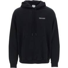 Marcelo Burlon Logo Hooded Sweatshirt - Black
