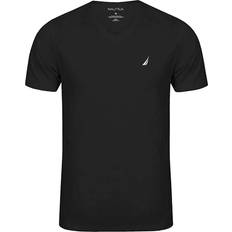 V neck t shirts Nautica Solid V-Neck T-shirt - True Black