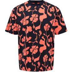 Blommiga Överdelar Only & Sons Relaxed O-neck T-shirt - Black