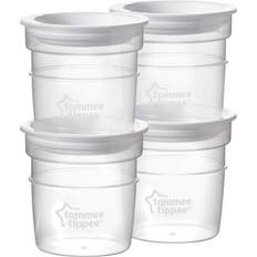 Tommee Tippee Closer to Nature Milk Storage Pots 4pcs