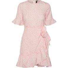 Vero Moda Henna Short Dress - Rose/Geranium Pink