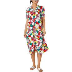 Dusk Bold Floral Shirt Dress - Multi