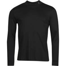 Magliette Polo Ralph Lauren Fine Knit HighNeck Jumper - Black