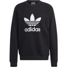 adidas Adicolor Classics Trefoil Crewneck Sweatshirt - Black