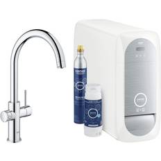 Kohlensäurehaltiges Wasser Mischer Grohe Blue Home (31455001) Chrom