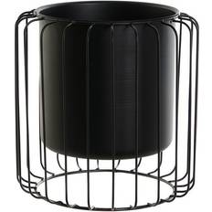 Dkd Home Decor Macetero Negro Metal 26 x 26 x 26 cm