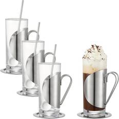 Edelstahl Milchkaffee-Gläser Dorre Darry Irish Milchkaffee-Glas 20cl 4Stk.