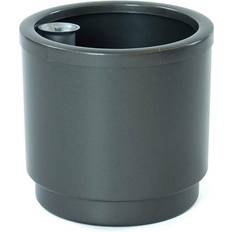 Self watering pot Plastiken Self-Watering Anthracite Flower Pot Ø 22 cm
