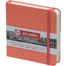 Art Creations Sketchbook Coral Red 12x12cm 140g 80 sheets